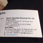 Maxim Specialty Chemicals