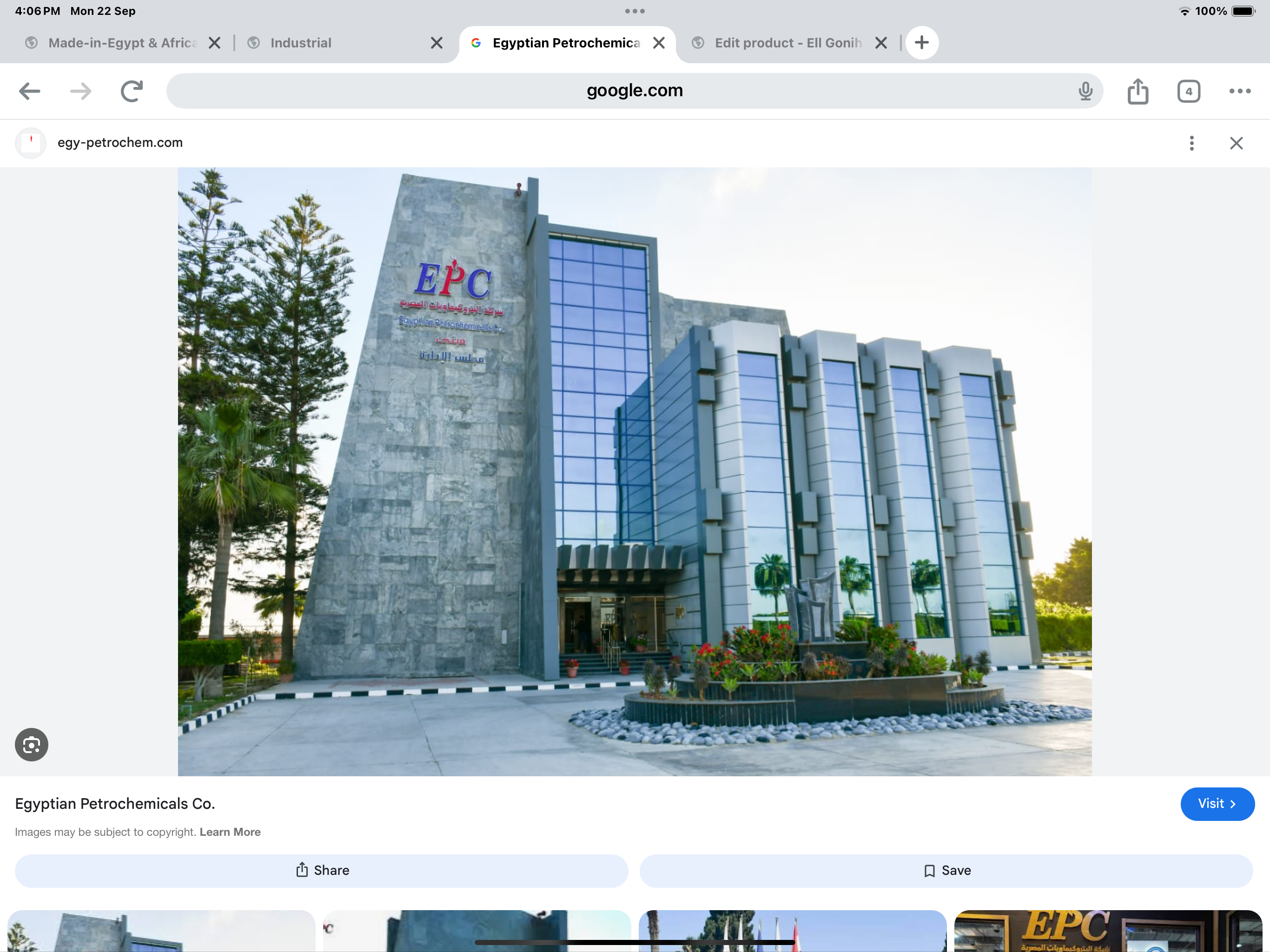 Egyptian Petrochemicals Company