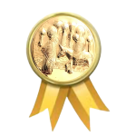 Holy Family Journey Commemorative Pin – 24K Gold-Plated Brass